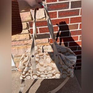 Coach Signature Duffel Bag